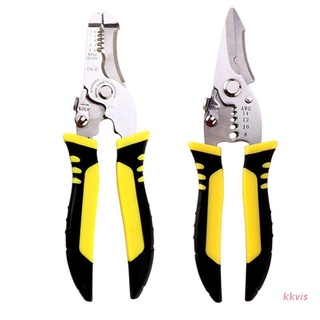 1Pc Diagonal Pliers Electrical Wire Cable Cutters Cutting Side Snips Flush  Pliers Nipper Hand Tools 5/6/8inch Wire Stripper