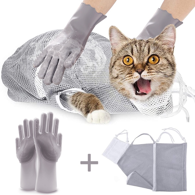 Cat shedding outlet glove