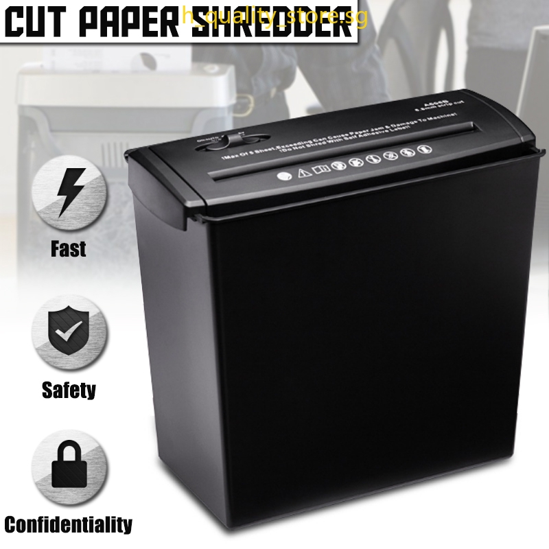 Home Office shredder 5 Sheet CrossCut Paper/Credit Card/Staples