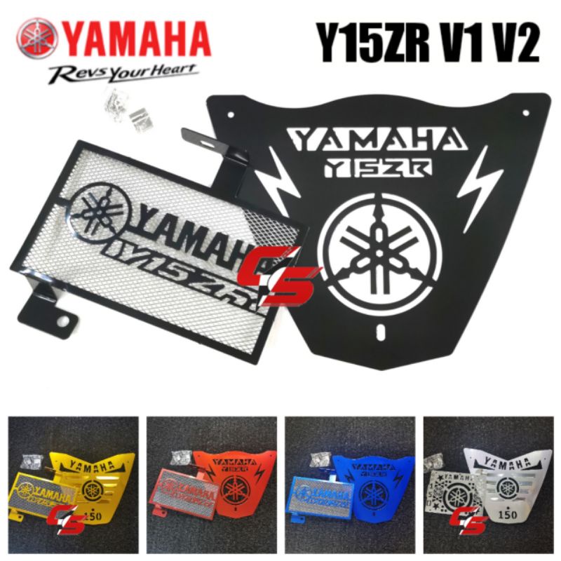 YAMAHA Y15 Y15ZR v1 v2 Engine Cover & Coolant Radiator Cover (SET ...