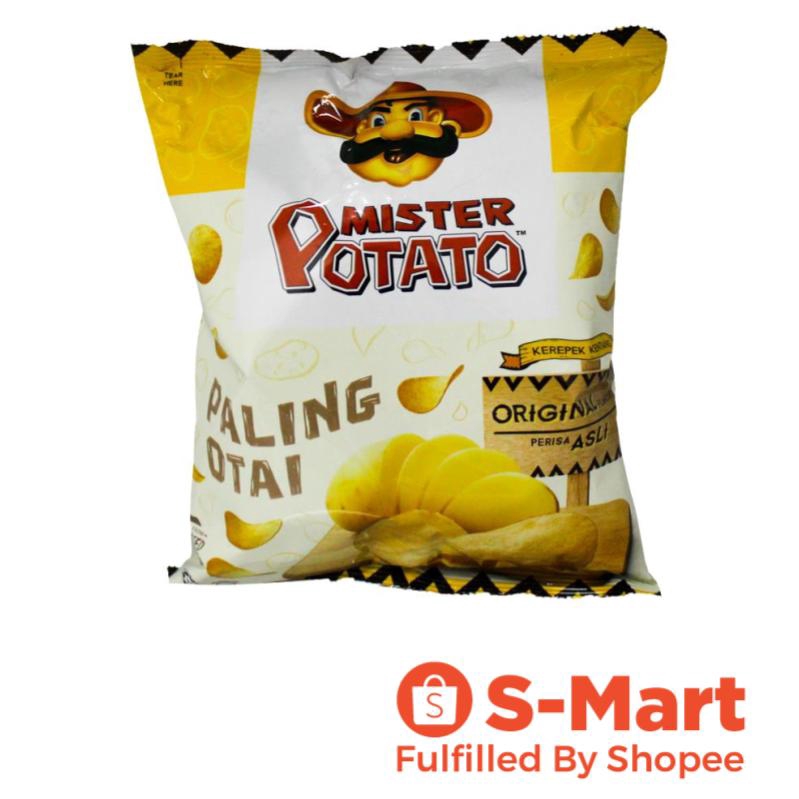 Mister Potato Chips 75g Original Mr Potato Chips | Shopee Singapore