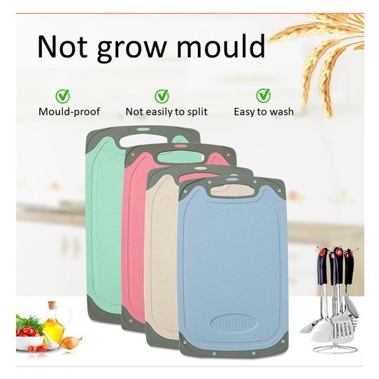 SG Double-Sided Non-Slip Multifunction Kitchen Wheat Straw Cutting ...