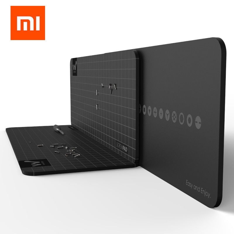 Xiaomi Mijia wowstick wowpad Magnetic Screwpad Screw Postion Memory Plate Mat 1F Precise Repair Tool Parts For Wiha Screwdriver kit