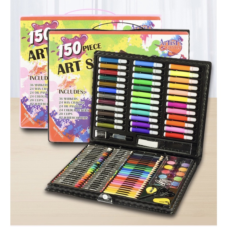 [SG Seller] 150 pcs Art Set for Kids Drawing and Painting Set Craft