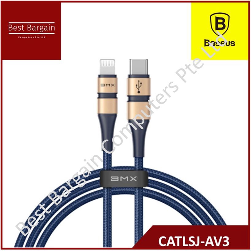 Best Bargain BMX Doubledeck MFi certified Cable TypeC to Lightning