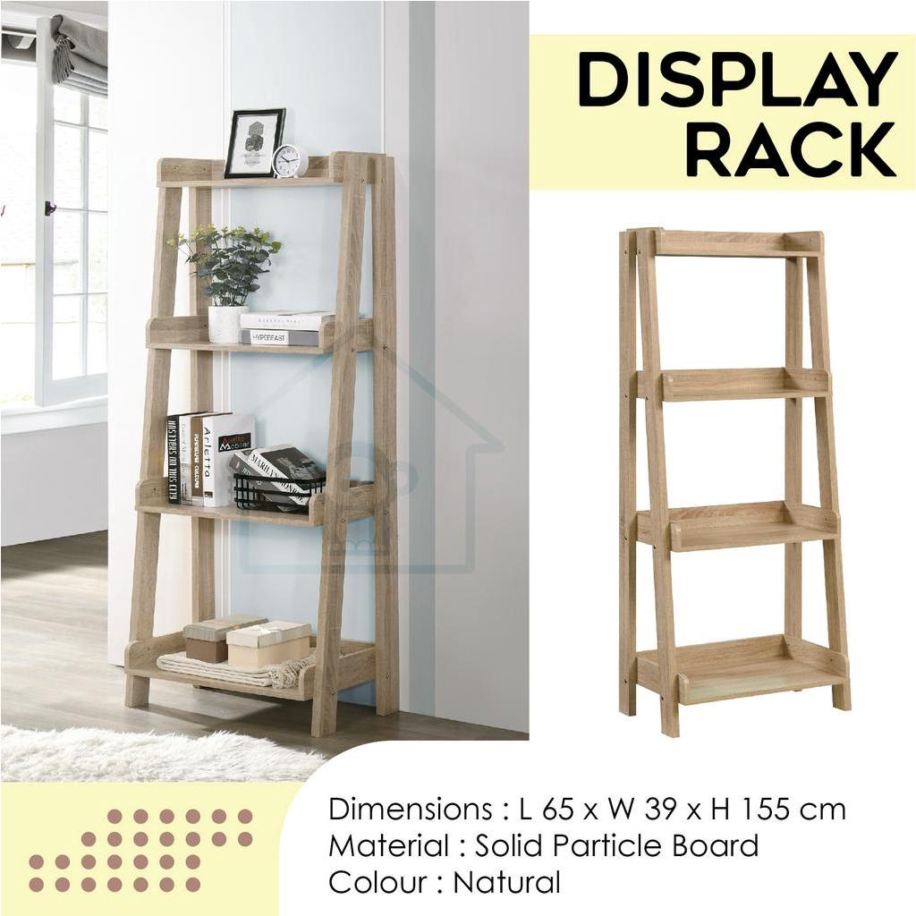 DISPLAY RACK / LADDER BOOKSHELF | Shopee Singapore