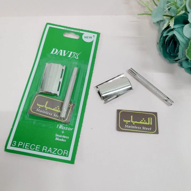 Davix Alat Cukur Jenggot Dan Kumis 1pcs Cukuran Jenggot - Gambar 3