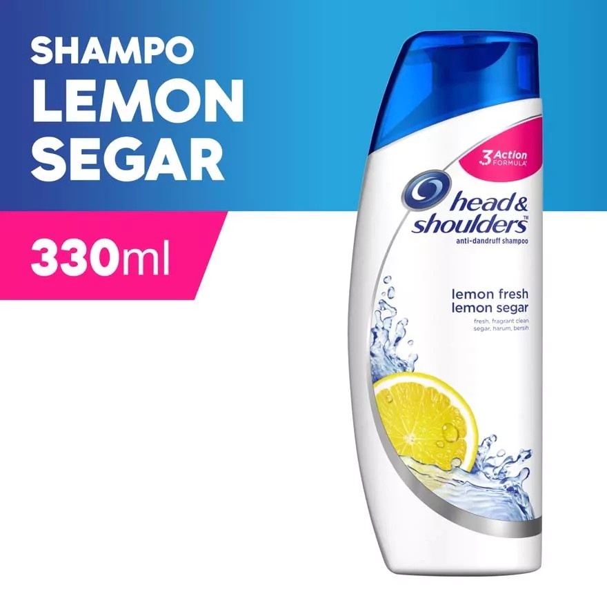 Head & Shoulder Shampoo Lemon Fresh 330ml - Gambar 4