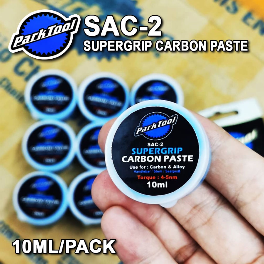 Parktool SAC Carbon Friction Paste Compound 10ml Anti Slip Loose