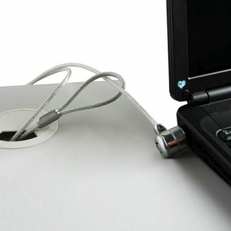 Laptop Notebook Key Lock Cable 1m 1.6m Anti Theft Security Kit for ...