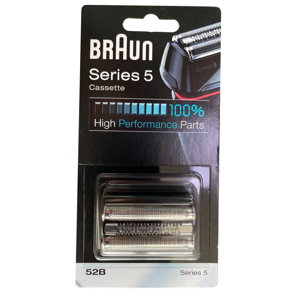 Braun 52B Series 5 Electric Shaver Head Replacement Cassette ( Black