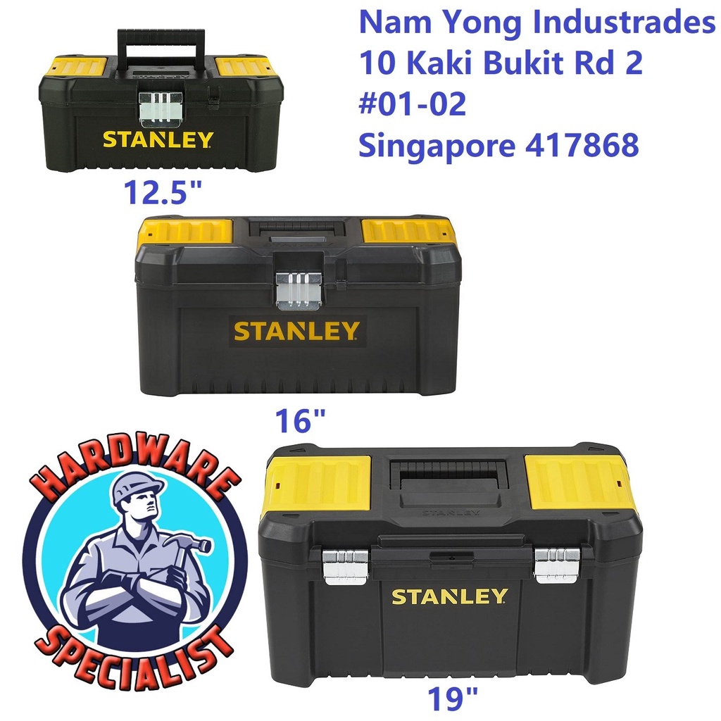 Stanley Essential Tool Box With Metal Latch / Storage Box STST175515