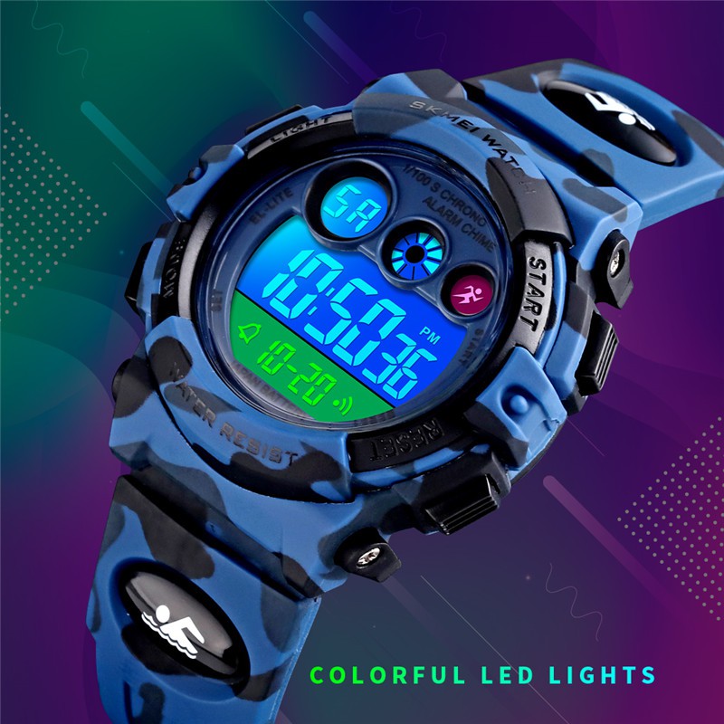 Children's digital watch hot sale with alarm