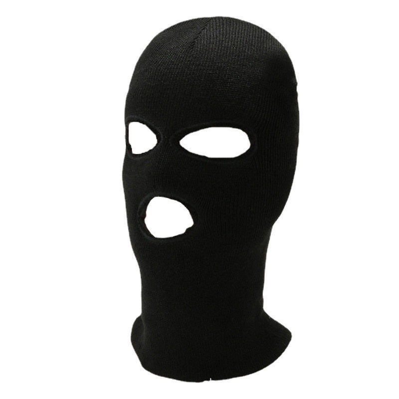 New 3 Hole Full Face Mask Ski Mask Hat Winter Balaclava Tactical Hat ...