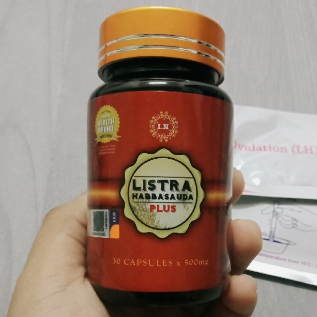 Listra Black Seed PLUS (30 Capsules) Pledge PREGNANT ZURIAT Contains
