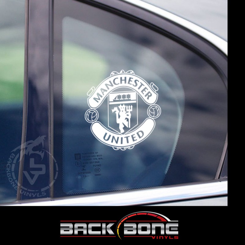 Manchester United FC Car Stickers [Cut-out] | Shopee Singapore