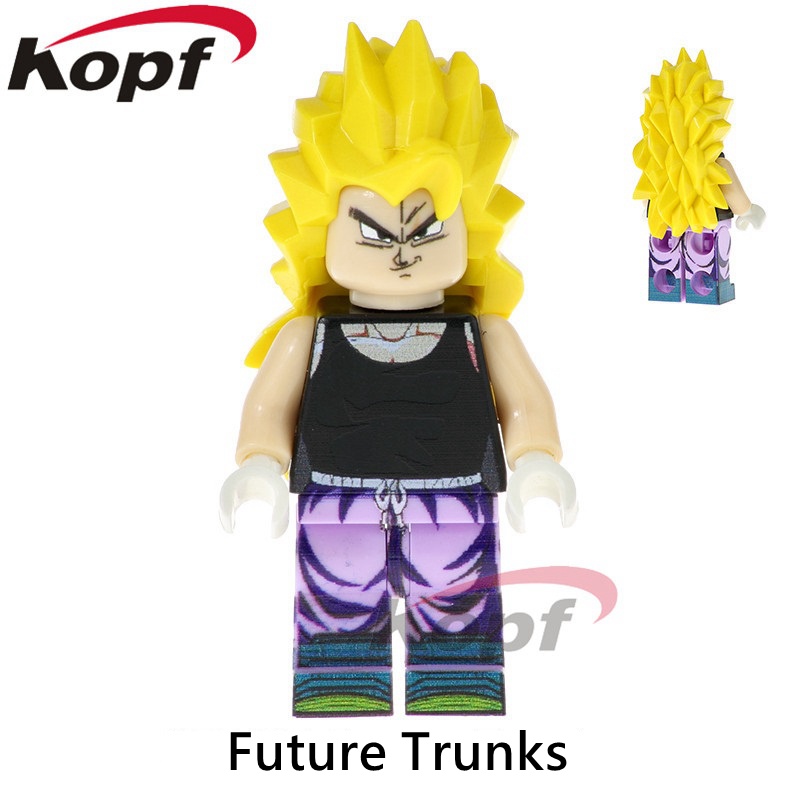 Vegeta Gohan Gotenks Trunks Goku Birthday Gift Building Blocks Toys For
