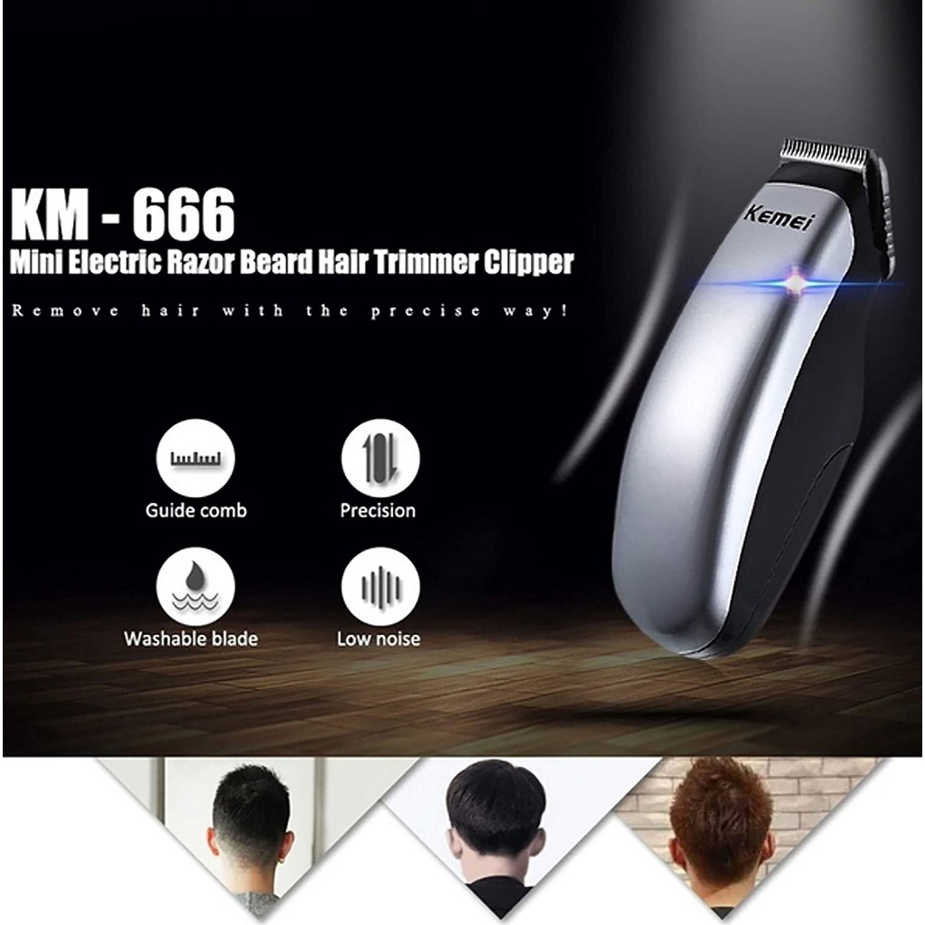 66 Portable Electric Mini Hair Trimmer Cutting Machine Beard Cutting Trimmer Shopee Singapore 9822