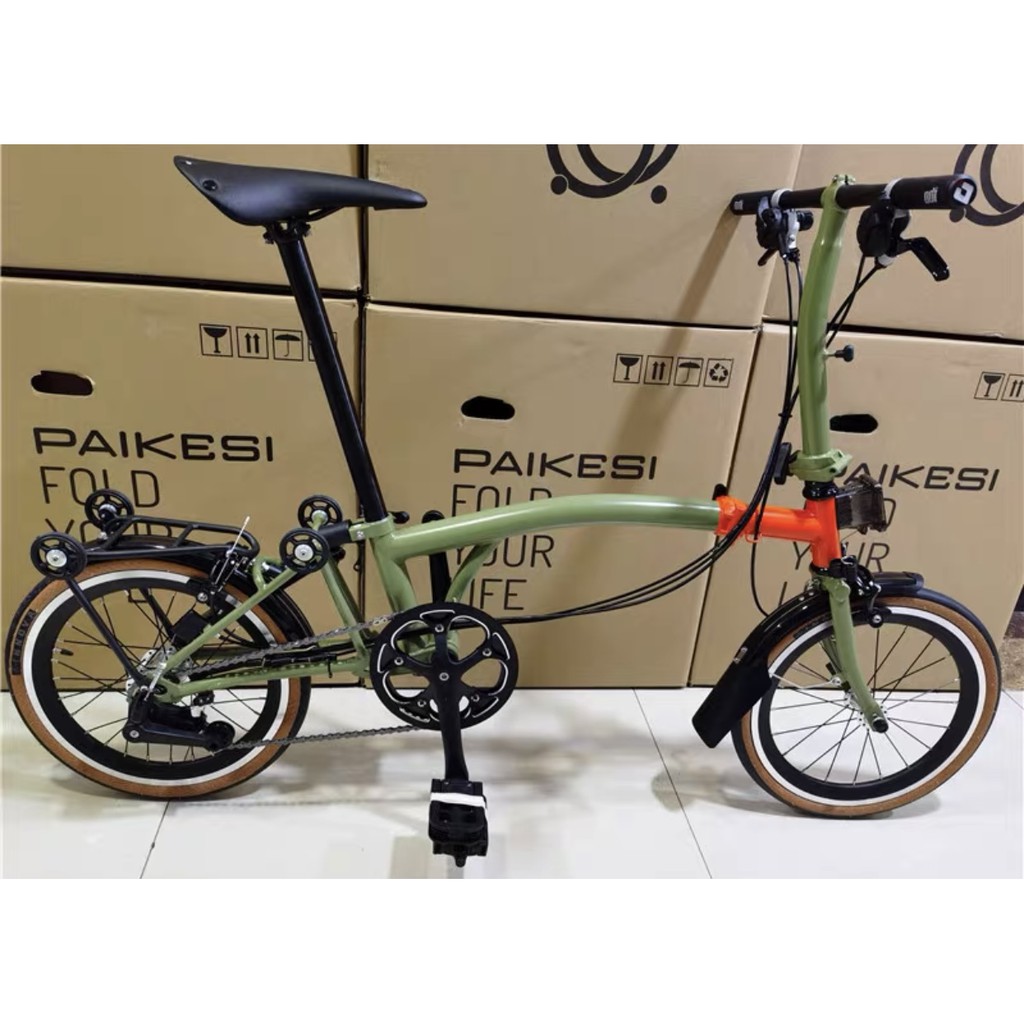 Camp pikes hot sale folding bike