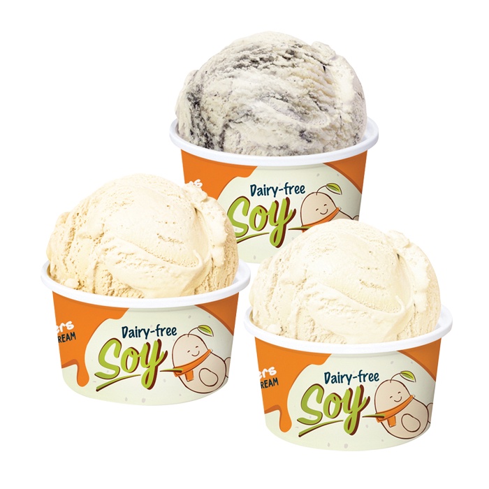 Mr Bean X Udders Dairy Free Soy Ice Cream Cup Shopee Singapore