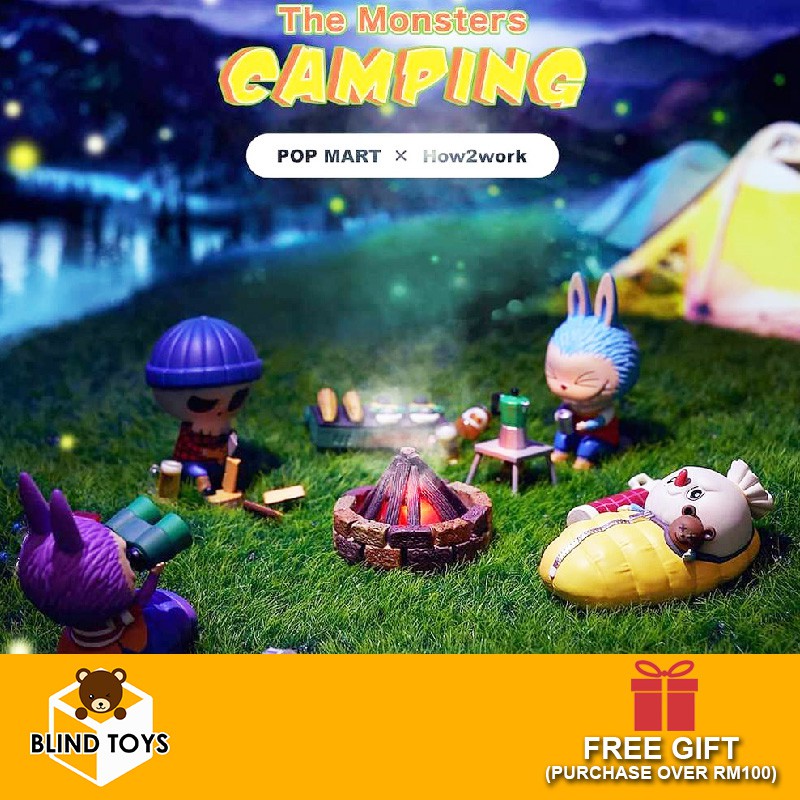 POPMART LABUBU THE MONSTERS CAMPING SERIES BLIND BOX I 泡泡玛特LABUBU ...