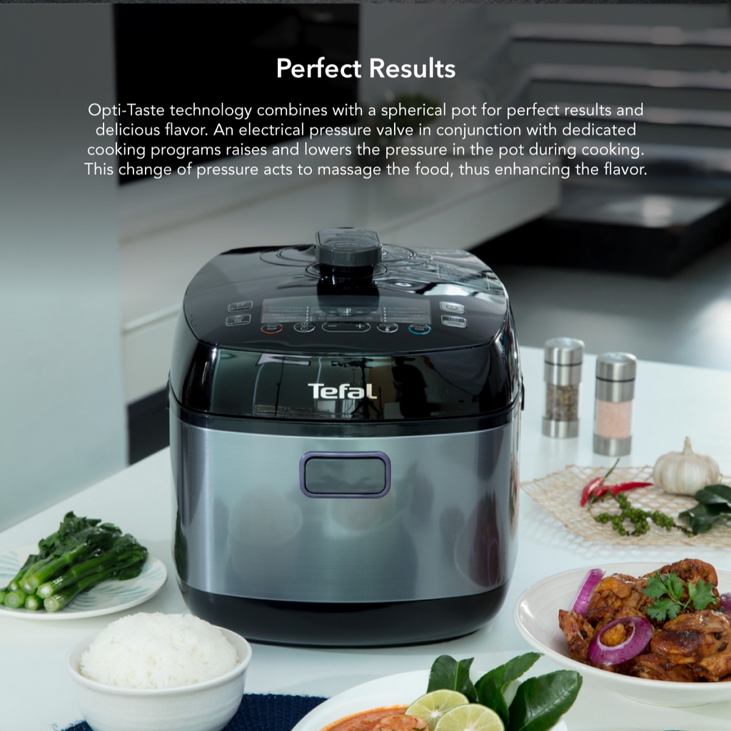 Tefal Turbo Cuisine Multi Pressure Cooker 4.8L