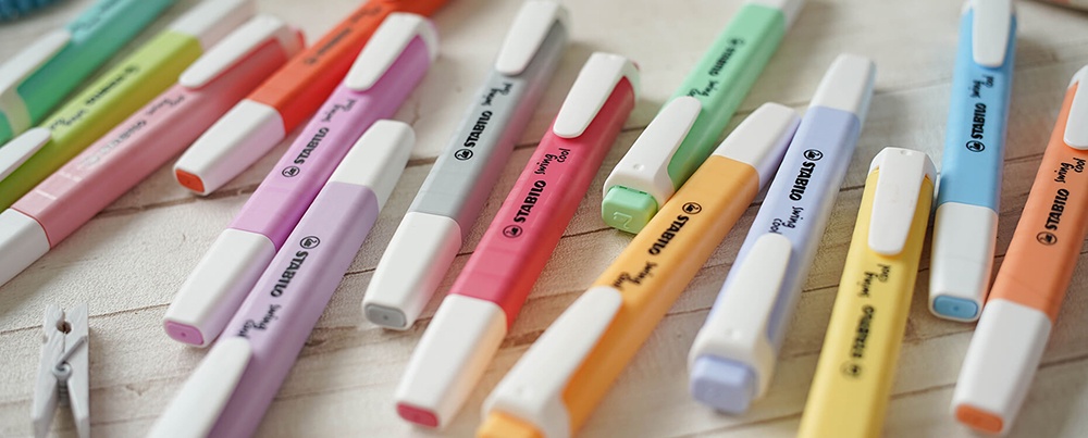 STABILO Swing Cool Pastel HIGHLIGHTERS 6-PACK