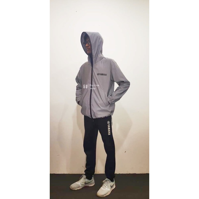 Reflective rain sale jacket