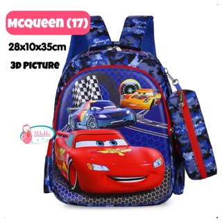 Mcqueen on sale school bag