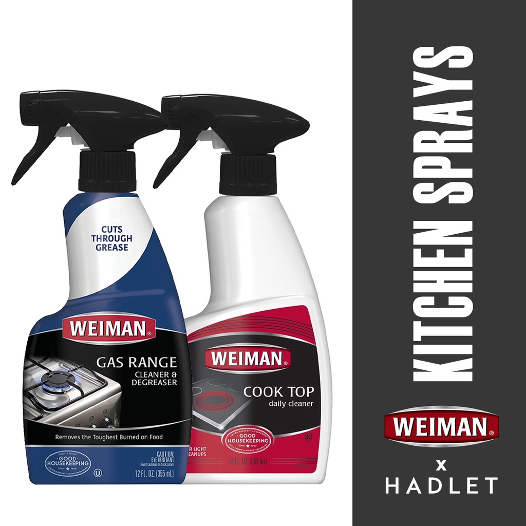 Weiman CookTop/Gas Range Daily Kitchen Cleaner, 355ml Shopee Singapore
