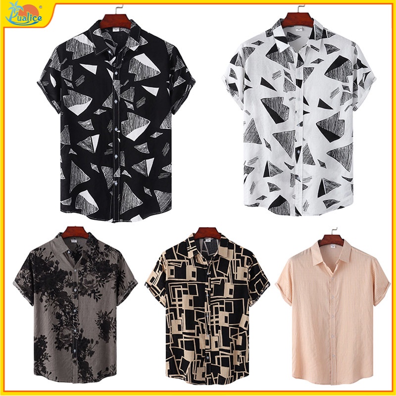 mens summer shirts short sleeve