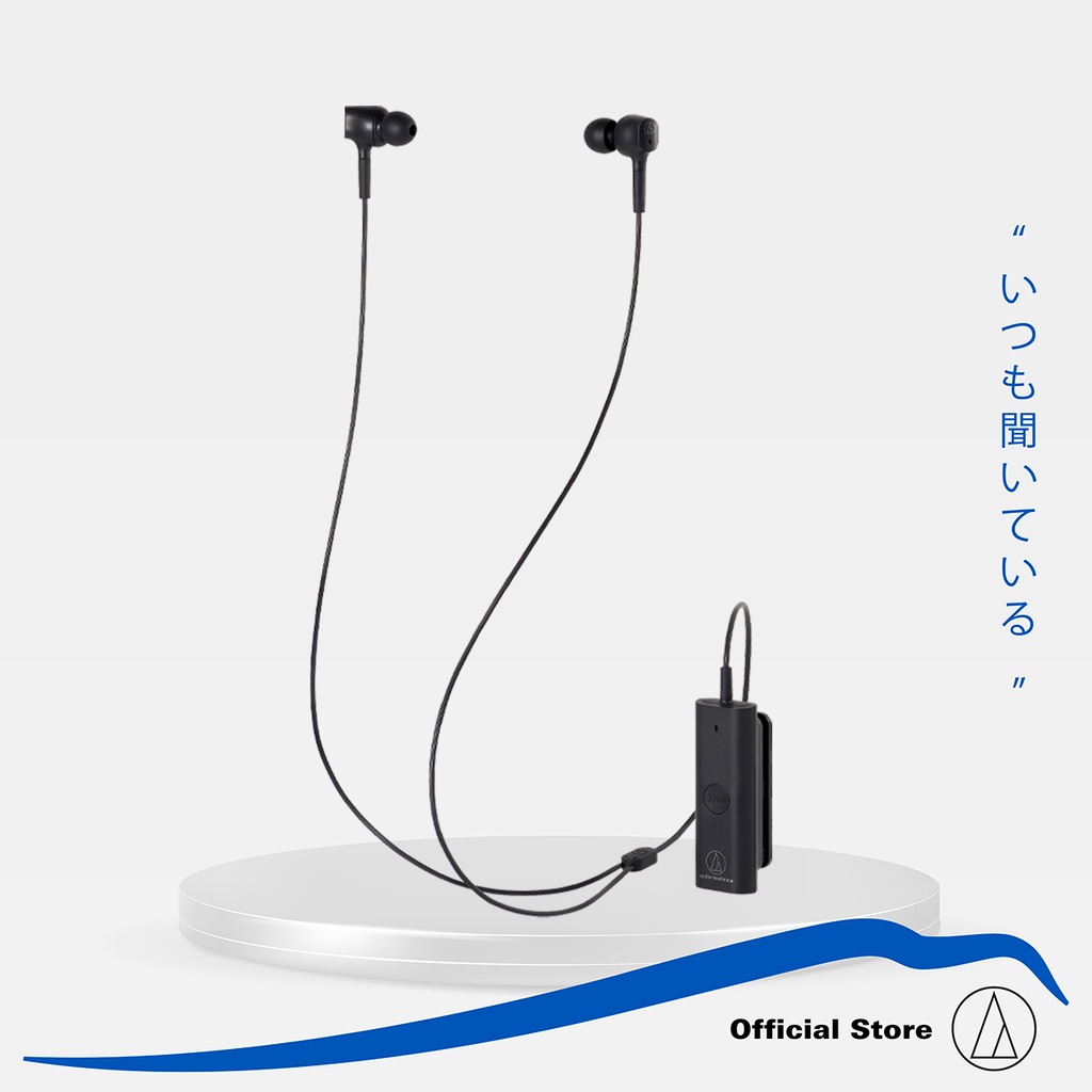 AudioTechnica ATHANC100BT Active Noise Cancelling InEar Headphones