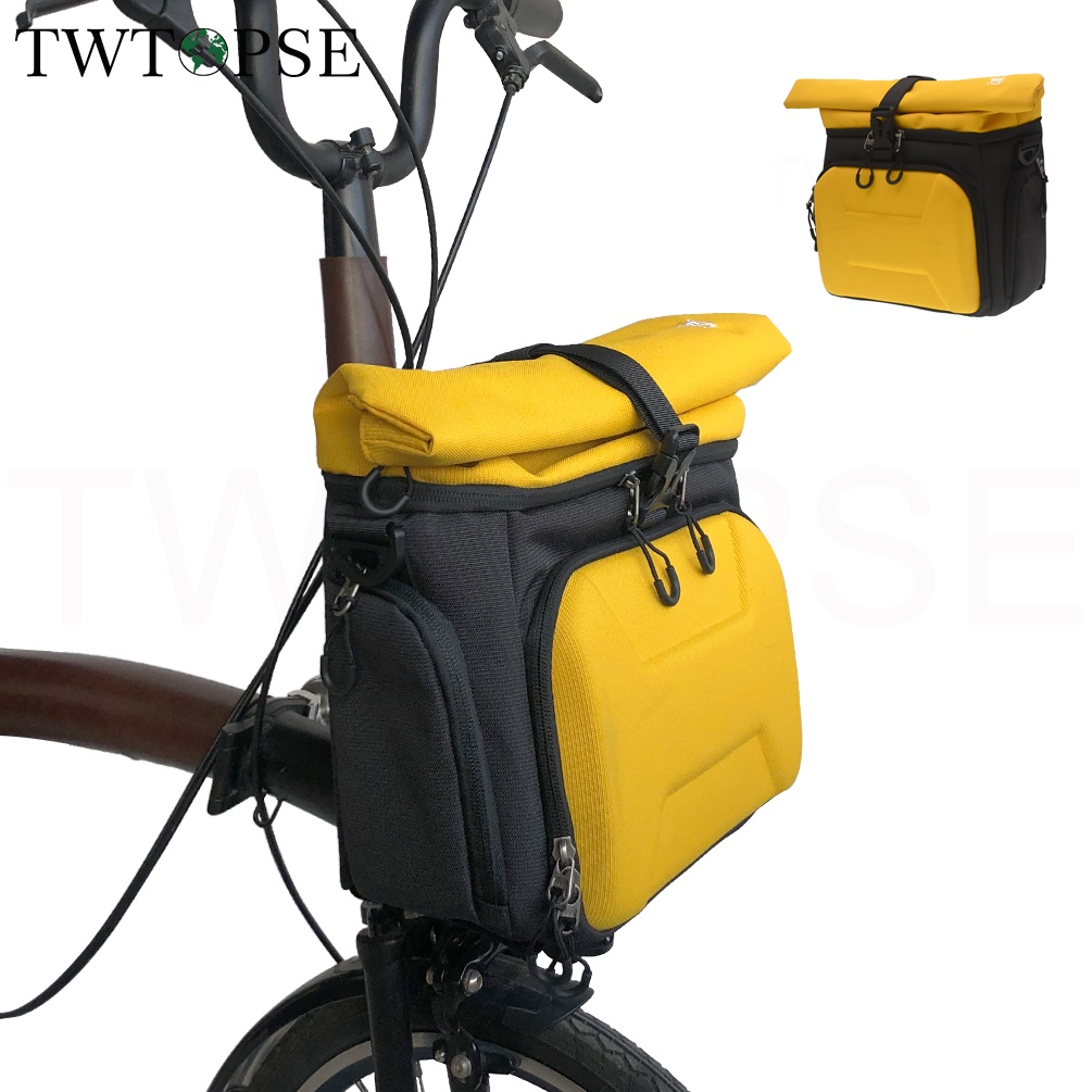 TWTOPSE Bicycle 3D Hard Shell O Bag For Brompton Folding Bike