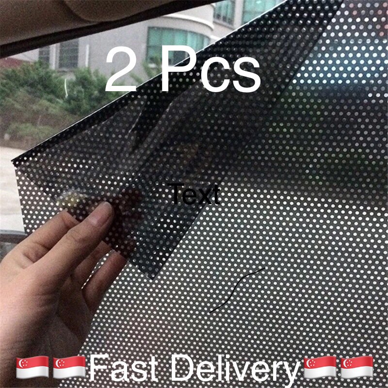 ??READY STOCK?? 1 pair of Sunshades Sticker Side Window Sunshades Film