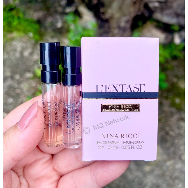 Sample Vials Nina Ricci L Extase 2 in 1 Shopee Singapore