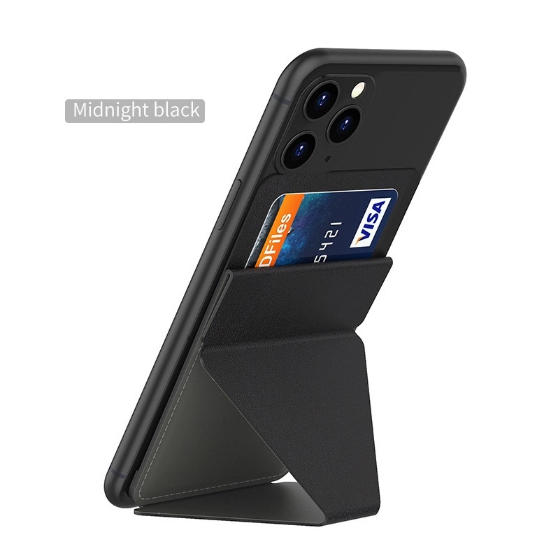 Invisible Magnetic Phone Grip, Phone Stand & Sticky Card Holder HD002