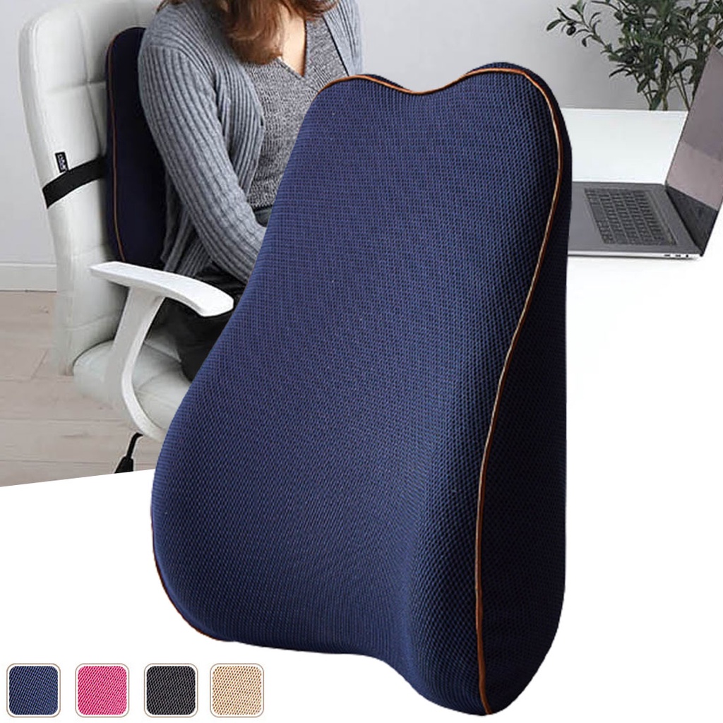 Memory foam lumbar support cushion best sale