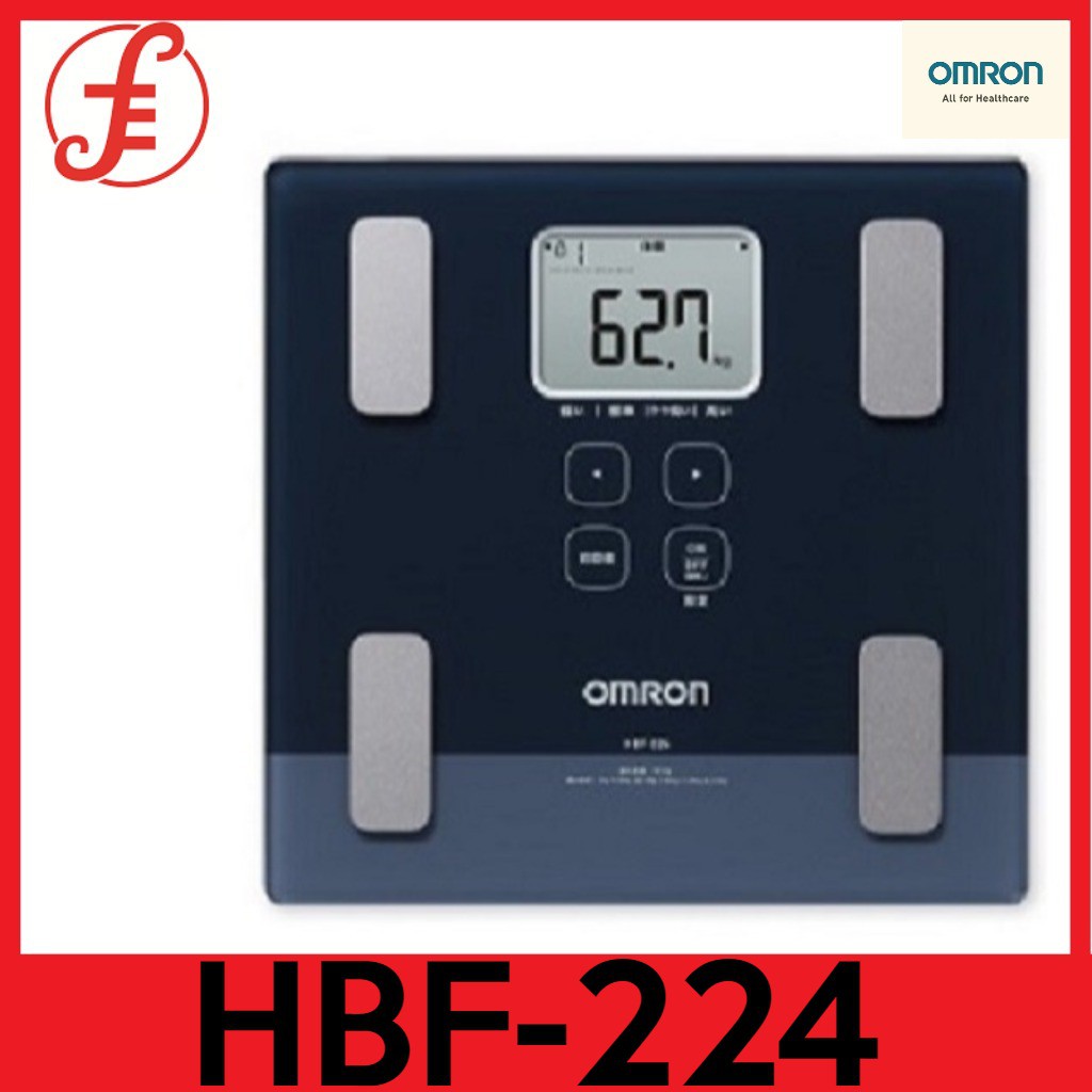 Omron HBF-224 Body Composition Monitor Scale | Shopee Singapore
