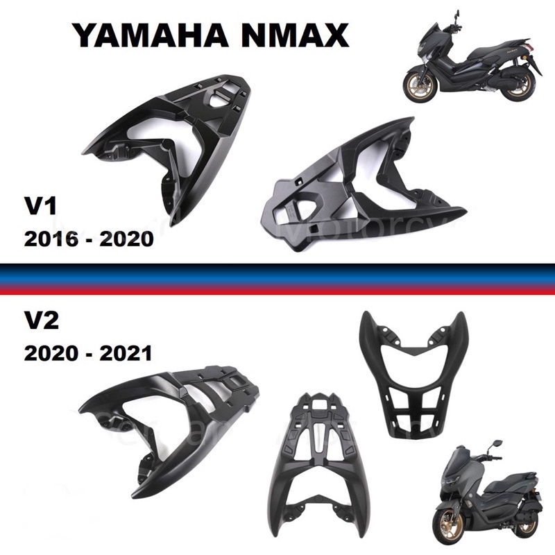 Yamaha NMAX Top Rack Bracket Box Kotak Motorcycle Rak Pemegang Kurungan ...
