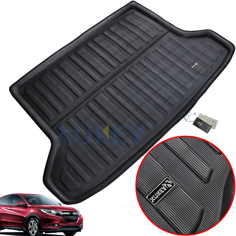 Rear Cargo Trunk Boot Mat Liner Floor Tray For Honda HR-V HRV Vezel ...