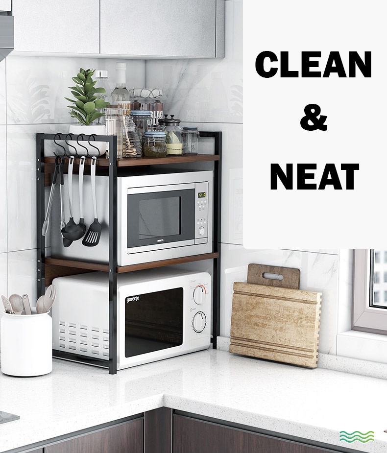 D40171-A 3 Tiers Premium Oven Rack Kitchen Rack Kitchen Organizer Oven ...