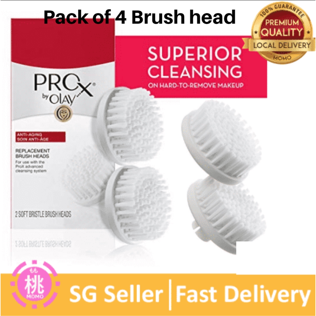 Facial Cleaning Brush 2/4 Counts Head Brush by Olay ProX by Olay
