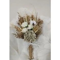 Buket Bunga Kering Rustic Awet Untuk Pernikahan - Gambar 3