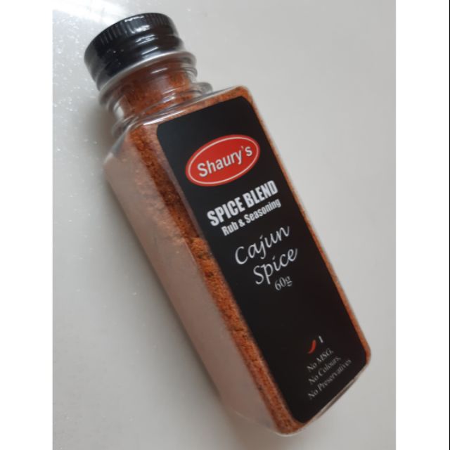 60g Shaury's Cajun Spice / Chicken Seasoning (Halal Certified) Shopee