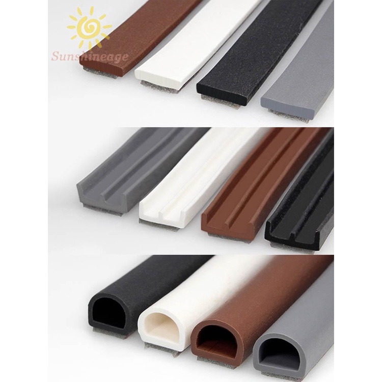 Silicone Door And Casement Seal Soundproof Strip Anti-theft Door Wind ...