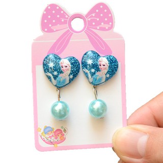 Frozen clip sale on earrings