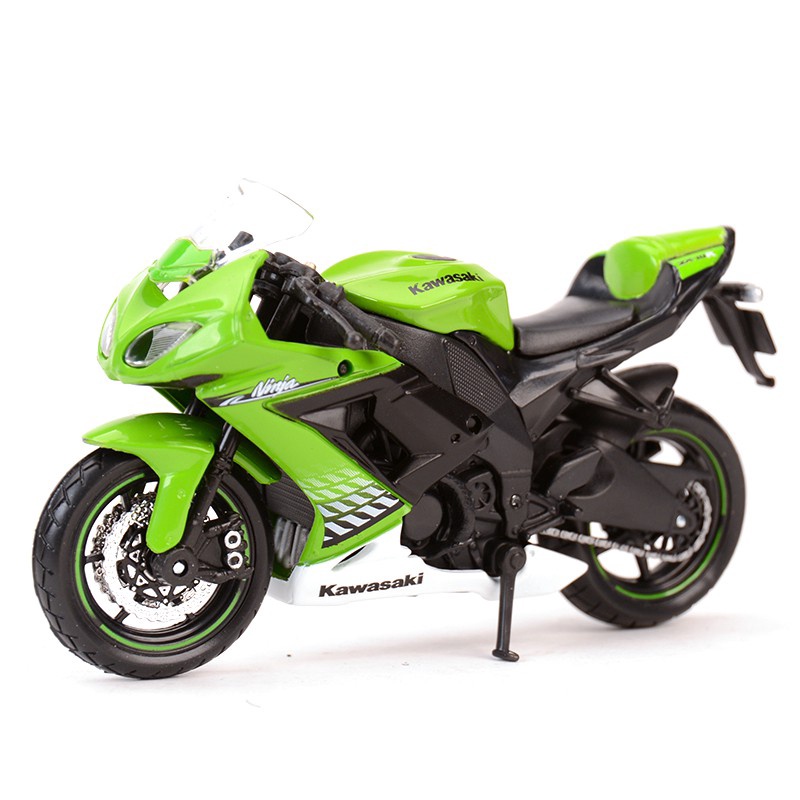 Maisto 1:18 Kawasaki H2 R Ninja ZX-10R 12R 14R 9R Vulcan Z1000 KX