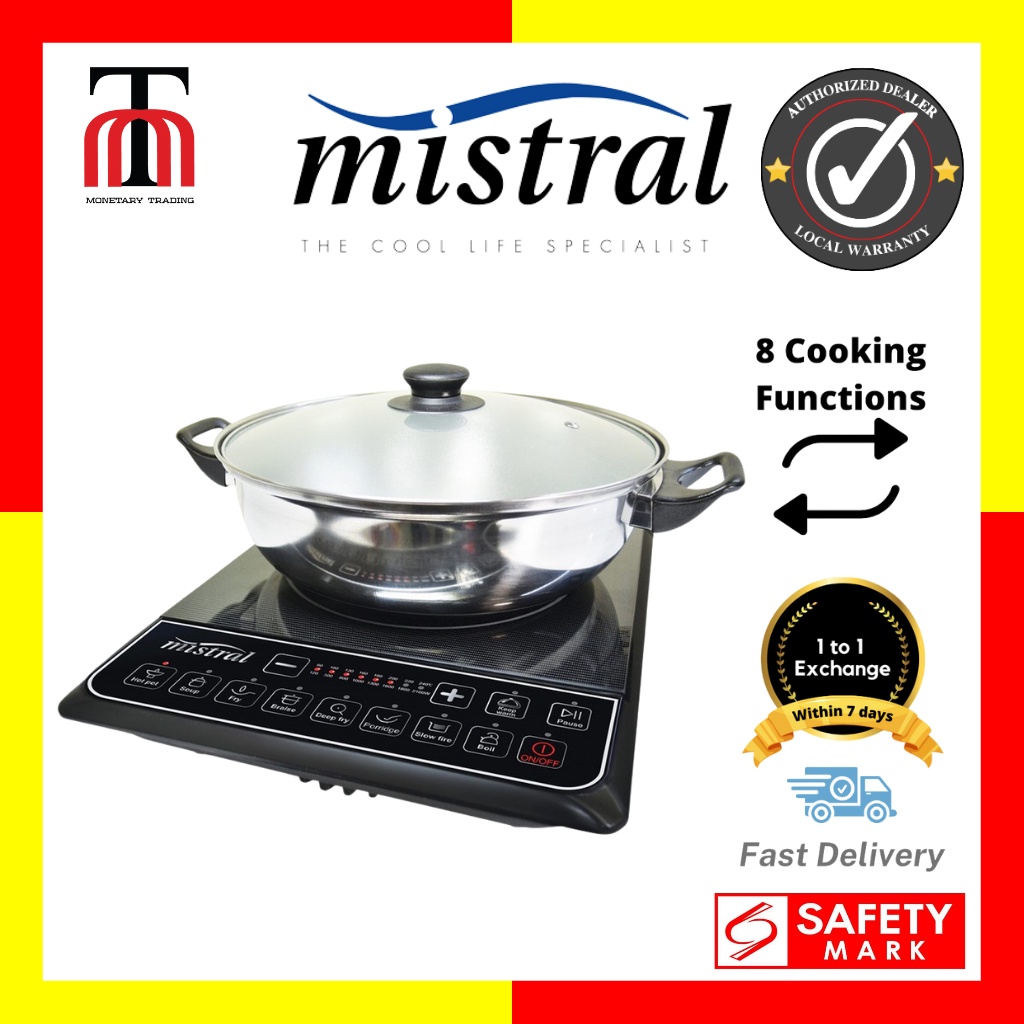 Mistral induction on sale cooker mic2008