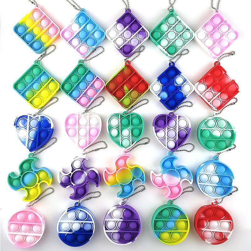 Fidget Toy Pop It Mini Among Us Pop it Fidget Simple Dimple Toy Mini ...