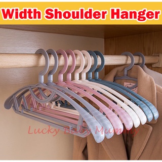 Mainstays Non-Slip Clothes Hangers, 10 Pack, White, Durable Plastic, TPE  Strips - AliExpress